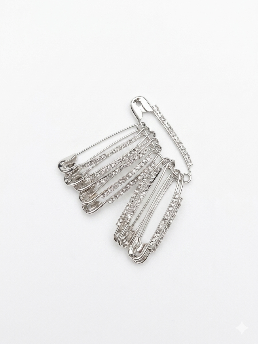 Crystal Kilt Hijab Pins