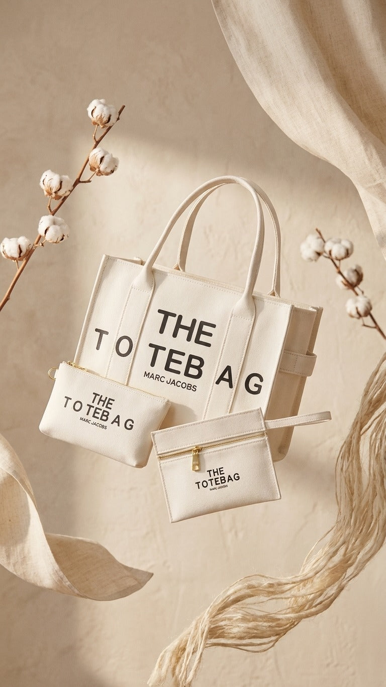 The Tote Bag Set – White
