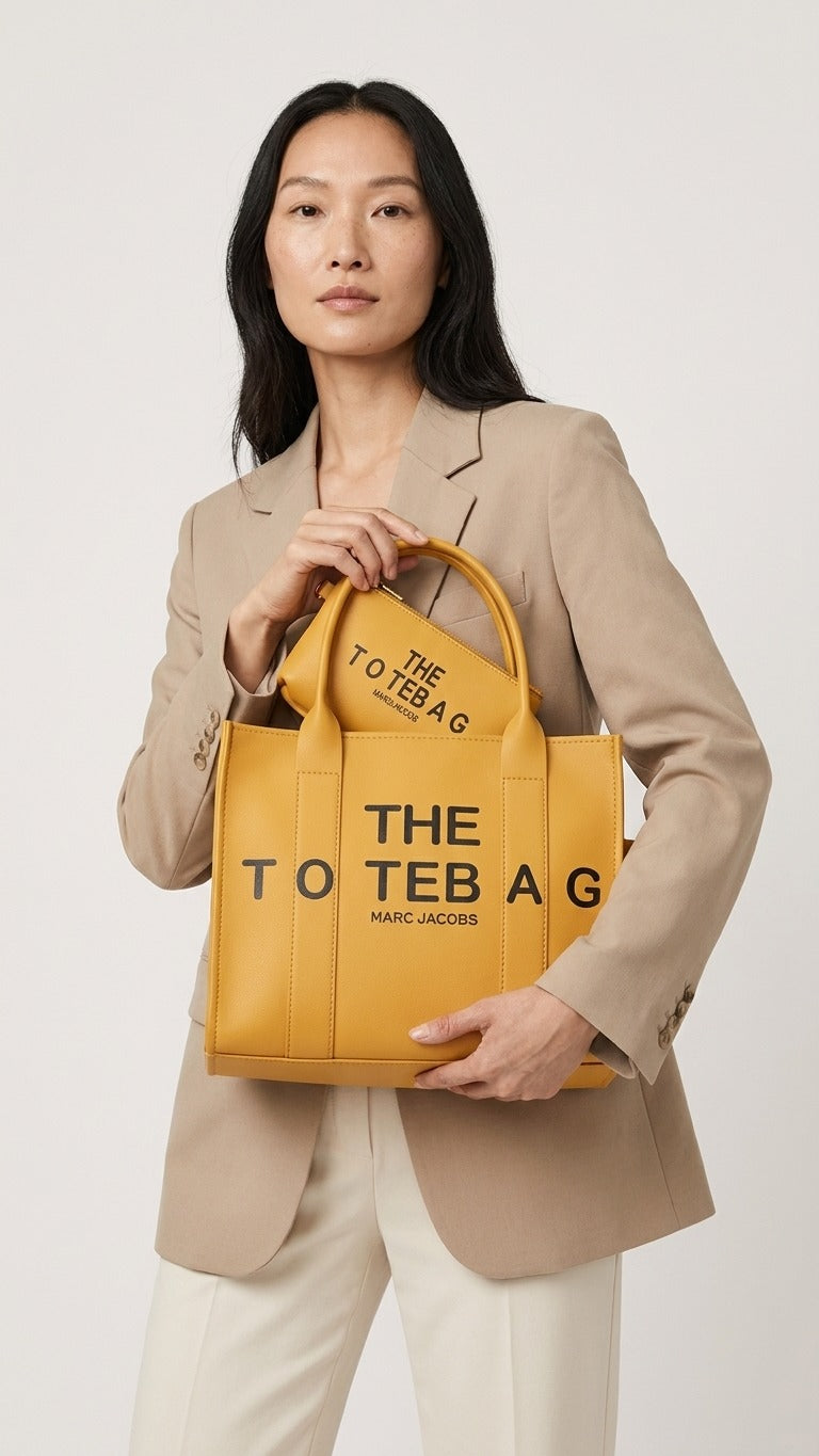 The Tote Bag Set – Yellow