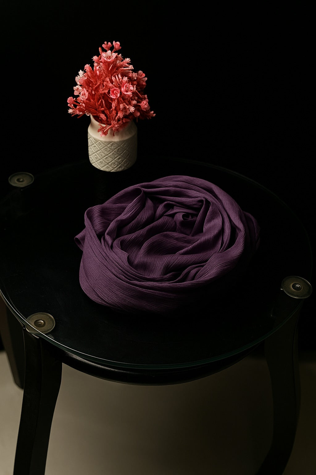 Deep Purple Moonlight Hijab